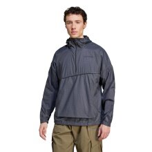 adidas Terrex Xploric Wind Anorak grey men's wind jacket