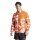 adidas Terrex Multi Printed Trail Wind Jacket orange/white men's