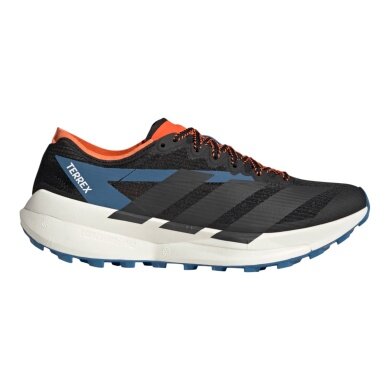 adidas Terrex Agravic 2 Speed Trail Running Shoes black/carbon grey/blue men's