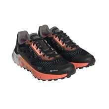 adidas Trail Running Shoes Terrex Agravic Flow 2.0 GTX (waterproof) black/orange ladies