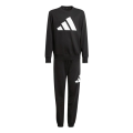 adidas Essentials Jogger Tracksuit (Cotton) black Kids