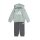 adidas Essentials Tracksuit (Cotton Blend) green/grey toddlers