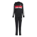 adidas Tracksuit Seasonal Essentials Tiberio 3-Stripes black/white/red boys