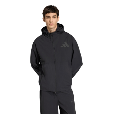 adidas Z.N.E Woven Track Top black men's training jacket