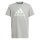 adidas Leisure T-Shirt Essentials Two-Color Big Logo (100% Cotton) grey/white Kids