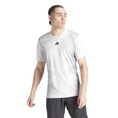 adidas Tennis T-shirt Melbourne Airchill Pro Freelift Heat.Rdy 2024 grey/white Men