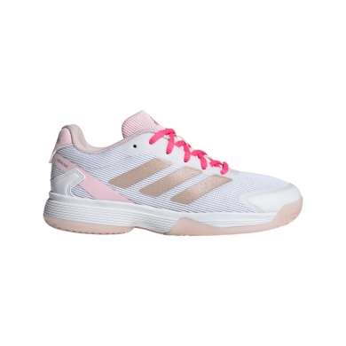 adidas tennis shoes Ubersonic Allcourt 2025 white/pink girls