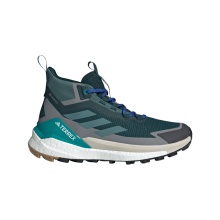 adidas Terrex Free Hiker 2.0 GTX Mid Hiking Shoes (waterproof) teal blue/grey men's
