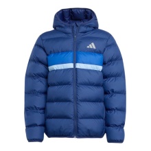 adidas Winter Jacket J SD (warm, synthetic insulation) dark blue children