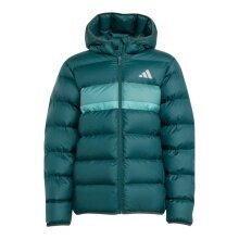 adidas Winter Jacket J SD (warm, synthetic insulation) aurora ivy green children