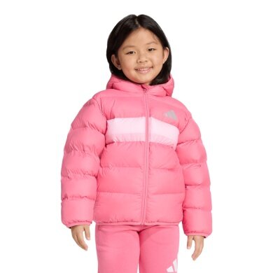adidas Winter Jacket LK SD (warm, synthetic insulation) pink toddlers girls