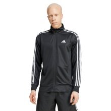 adidas Essentials 3-Stripes Full Zip Training Jacket (breathable) black men's