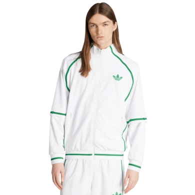 adidas Tennis Training Jacket TT (comfortable fit) white/green men's
