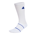 adidas Sports Socks Crew Cushioned Slouchy white/blue - 1 Pair