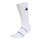 adidas Sports Socks Crew Cushioned Slouchy white/blue - 1 Pair