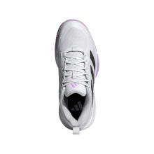adidas Indoor Court Shoes Court Team Bounce 2 white/lavender ladies