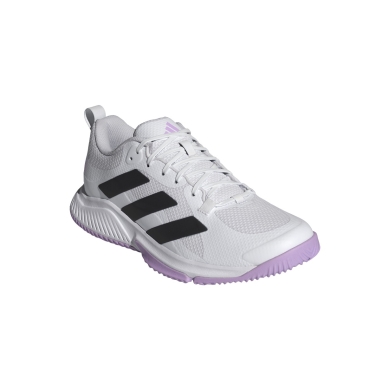 adidas Indoor Court Shoes Court Team Bounce 2 white/lavender ladies