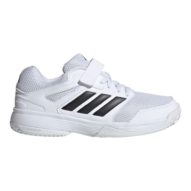 adidas indoor court shoes Speedcourt Velcro white/black children