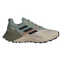 adidas Trail Running Shoes Terrex Soulstride 2025 beige/green/olive green men's