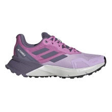 adidas Trail Running Shoes Terrex Soulstride Rain.RDY (waterproof) pink/purple/plum purple ladies