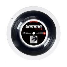 Gamma Tennis String Moto (Durability + Spin) black 100m reel