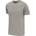 hummel Leisure T-shirt hmlRED Basic (Cotton) Short Sleeve grey Men