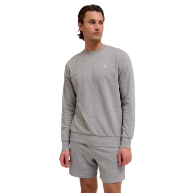Hummel leisure pullover hmlPULSE sweat crewneck grey men's