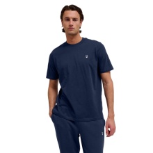 Hummel leisure t-shirt hmlPULSE (organic cotton) navy blue men's