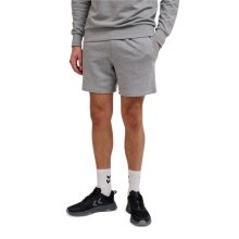 Hummel hmlPULSE Sweat Shorts (Cotton, high wearing comfort) short grey men's