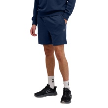 Hummel hmlPULSE Sweat Shorts (Cotton, high wearing comfort) short navy blue men's