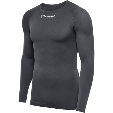 hummel Functional Underwear Long Sleeve Shirt hmlBL Comfort 2.0 Tee grey Men's