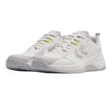 Hummel Hallen Indoor Shoes HB Powerstrike Pro (Handball) White/Grey Men's