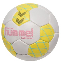 hummel Handball hmlClassic Training HB (Size 1) white/yellow/light blue - 1 piece