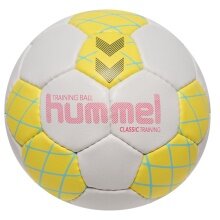 hummel Handball hmlClassic Training HB (Size 1) white/yellow/light blue - 1 piece