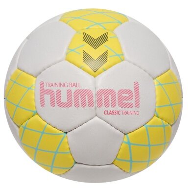hummel Handball hmlClassic Training HB (Size 1) white/yellow/light blue - 1 piece