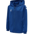 hummel Sport Hooded Jacket hmlCORE XK Poly Zip Hood Sweat (Polyester Sweat Fabric) with Hood Dark Blue Children