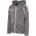 Hummel hmlCORE 2.0 Full-Zip Hoodie (100% recycled Polyester) grey/white children