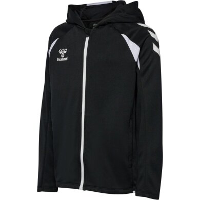 Hummel hmlCORE 2.0 Full-Zip Hoodie (100% recycled Polyester) black/white children