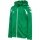 hummel Core 2.0 Full-Zip Hoodie (100% recycled Polyester) green/white children
