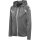 Hummel hmlCORE 2.0 Full-Zip Hoodie (100% recycled Polyester) grey/white Ladies