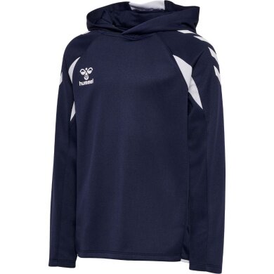 hummel hmlCORE 2.0 Hoodie (100% recycled polyester) navy blue/white children