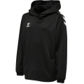 hummel Sport Hoodie hmlCORE XK Poly Sweat Hoodie (Polyester Sweat Fabric) with Hood in Black for Kids