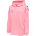 hummel Sport Hoodie hmlCORE XK Poly Sweat Hoodie (Polyester Sweat Fabric) with Hood Pink Children