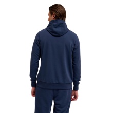 Hummel hmlPULSE Sweat Hoodie (Cotton, comfortable fit) navy blue Men's