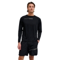 Hummel long-sleeve shirt hmlCOURT Light Weight (breathable, quick-drying) black/grey men's