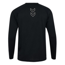 Hummel long-sleeve shirt hmlCOURT Light Weight (breathable, quick-drying) black/grey men's
