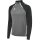 Hummel long-sleeve shirt hmlLEAD 2.0 Half Zip (recycled polyester, high breathability) grey/black men's
