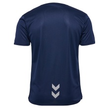 Hummel Run Shirt hmlRUN Jersey (breathable, optimal freedom of movement) navy blue men's