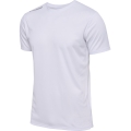 Hummel Run Shirt hmlRUN Jersey (breathable, optimal freedom of movement) white men