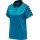 Hummel Sport Polo hmlAUTHENTIC Functional (soft jersey fabric) Short sleeve teal blue Ladies